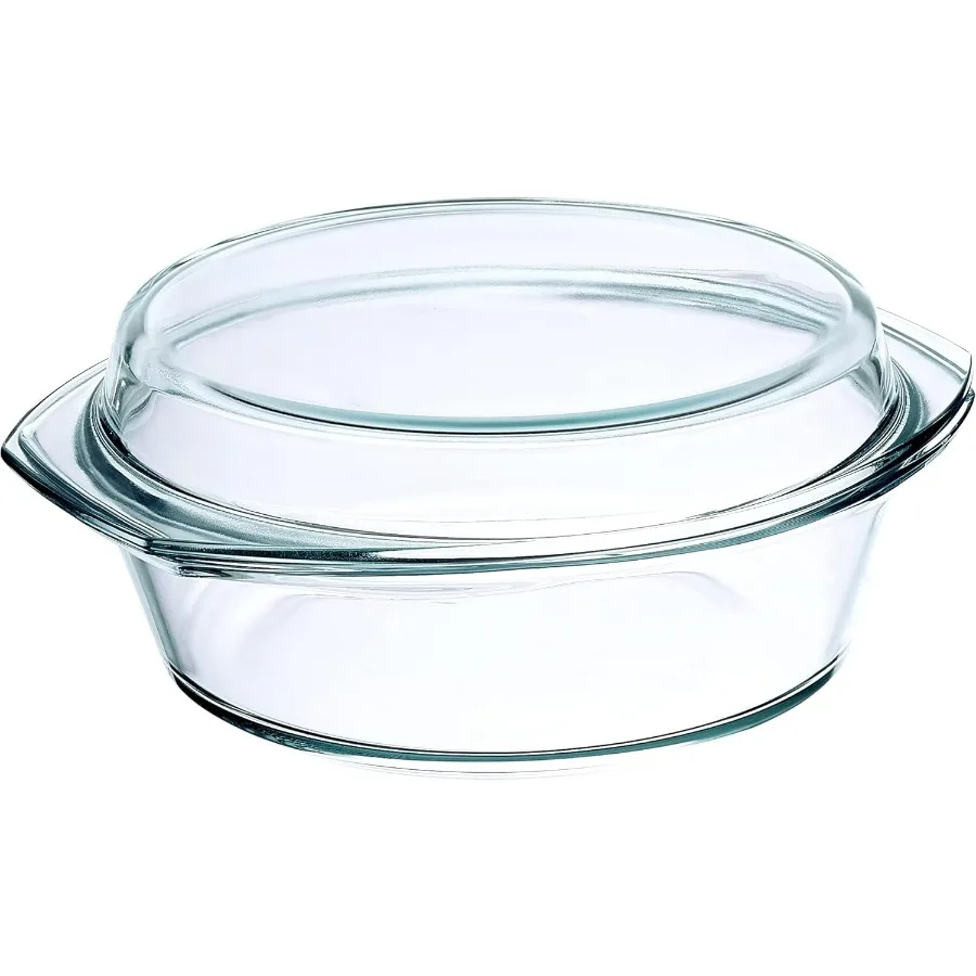 Casserole Dish with Lid, 2.5 Quart Round Glass Casserole Dishes for Oven with Lid and Handles, Baking Dishes for Oven, Covered B
Casserole Dish with Lid, 2.5 Quart Round Glass Casserole Dishes for Oven with Lid and Handles, Baking Dishes for Oven, Covered B