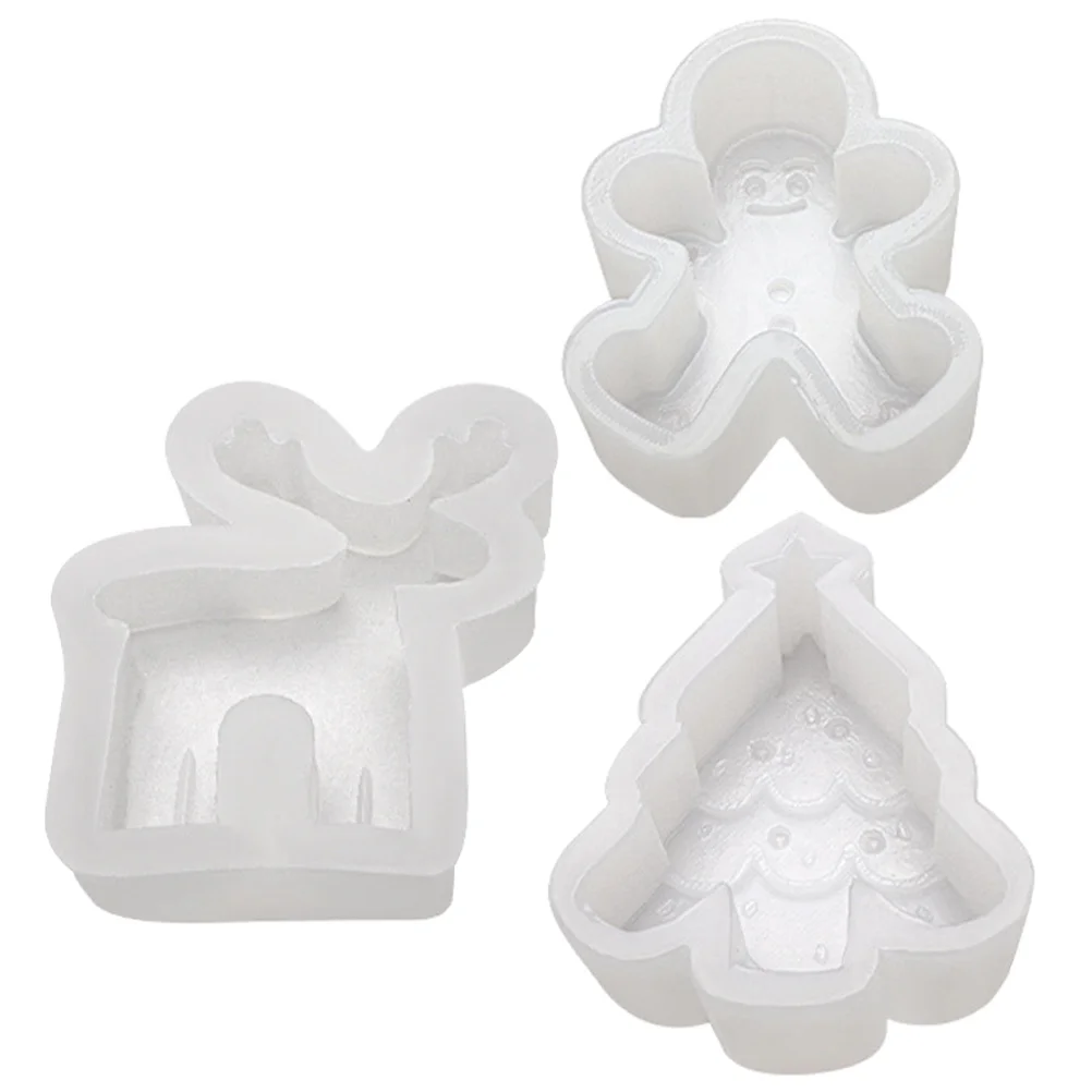 3Pcs Silicone Christmas Mold Set Creative DIY Wax Molding for Aroma Candles Soap Making Craft Gifts Xmas Theme
3Pcs Silicone Christmas Mold Set Creative DIY Wax Molding for Aroma Candles Soap Making Craft Gifts Xmas Theme