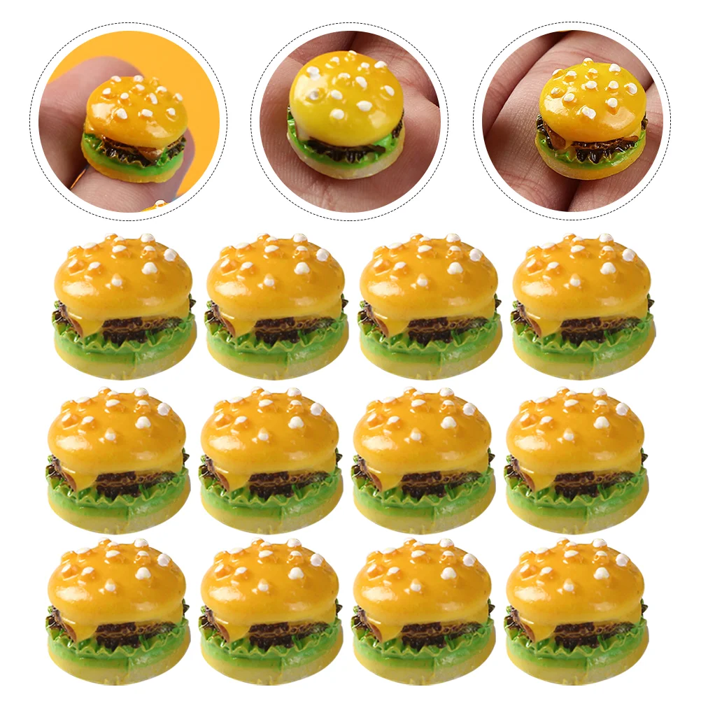 30 Pcs Decor Simulation Burger Restaurant Fake Food Models Artificial Yellow Table Decorations Display
30 Pcs Decor Simulation Burger Restaurant Fake Food Models Artificial Yellow Table Decorations Display