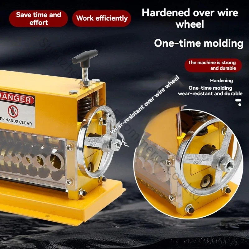 1pc Dynamic Porous Wire Stripping Machine, Cable Cutting Machine, Multi-core Wire Stripping Machine, Wire Cutting Offline Machin
1pc Dynamic Porous Wire Stripping Machine, Cable Cutting Machine, Multi-core Wire Stripping Machine, Wire Cutting Offline Machin