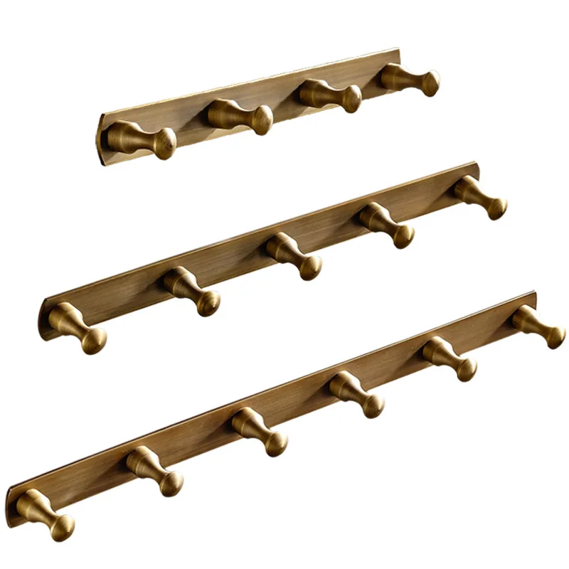 Bronze retro European-style bathroom hardware hanging pull-silvered hook for hanging hats and coats
Bronze retro European-style bathroom hardware hanging pull-silvered hook for hanging hats and coats