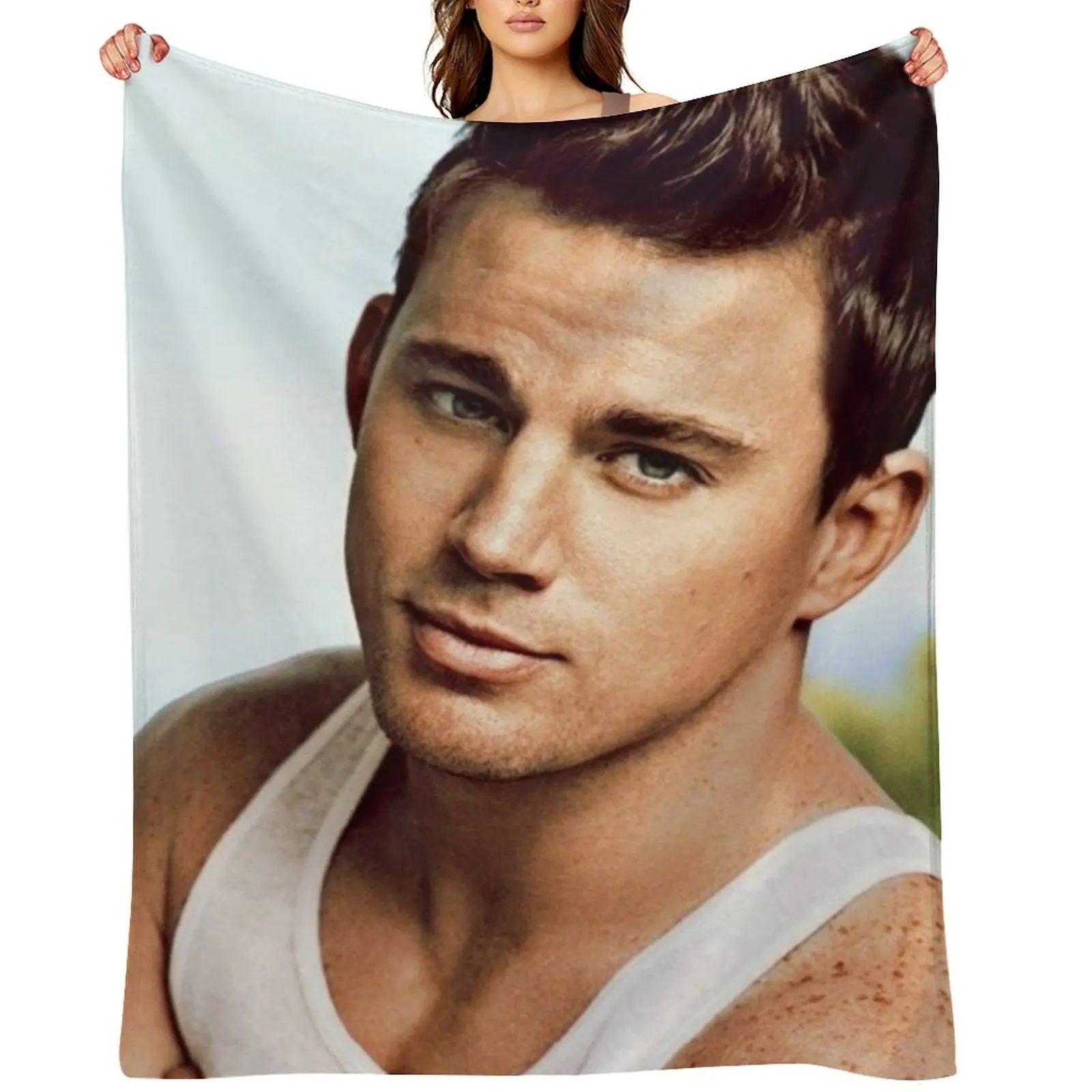 channing tatum Throw Blanket warm for winter christmas decoration Travel Soft Blankets
channing tatum Throw Blanket warm for winter christmas decoration Travel Soft Blankets