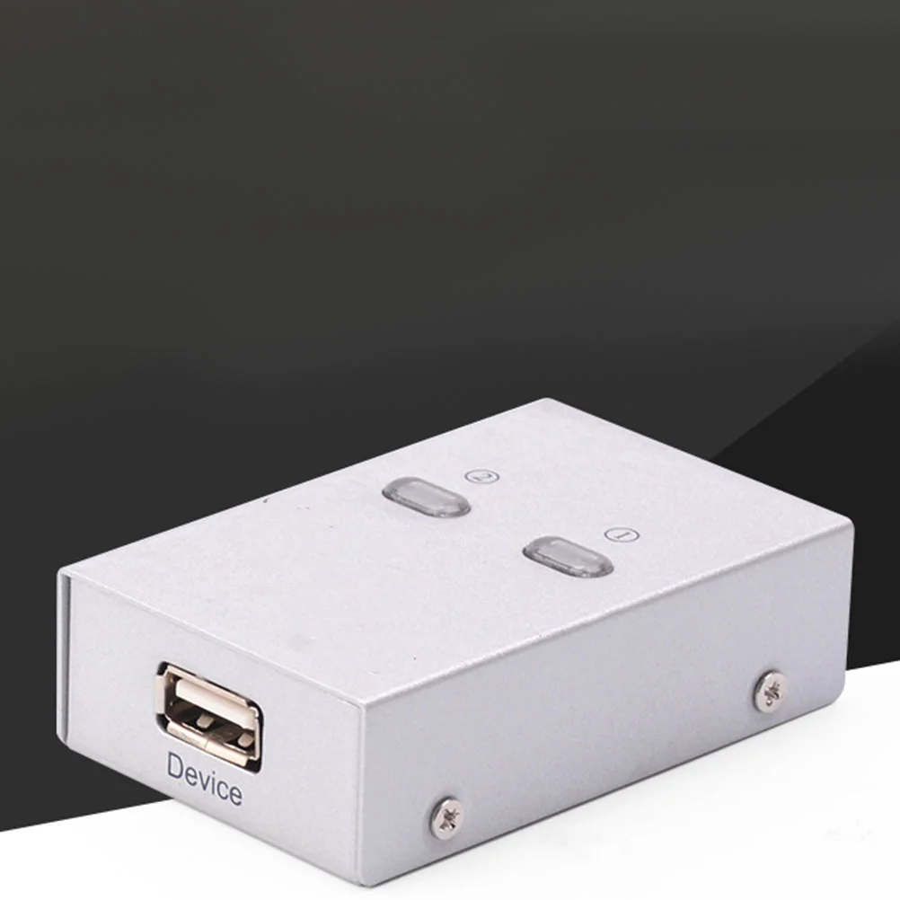 Периферийная коробка USB 2.0 для совместного использования с 2 устройствами Sharer, без провода для автоматического принтера сканера 
Периферийная коробка USB 2.0 для совместного использования с 2 устройствами Sharer, без провода для автоматического принтера сканера