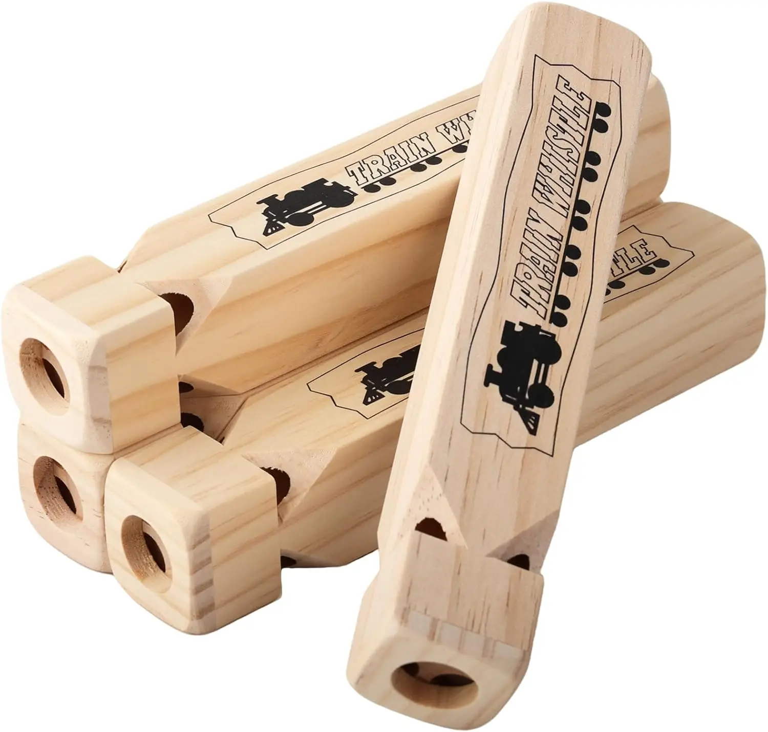 4PCS Wooden Train Whistles, 7.5" Large, 4-Tone, Natural Wood, Party Favors, Game Prizes, Birthday Decor, Noisemakers
4PCS Wooden Train Whistles, 7.5" Large, 4-Tone, Natural Wood, Party Favors, Game Prizes, Birthday Decor, Noisemakers