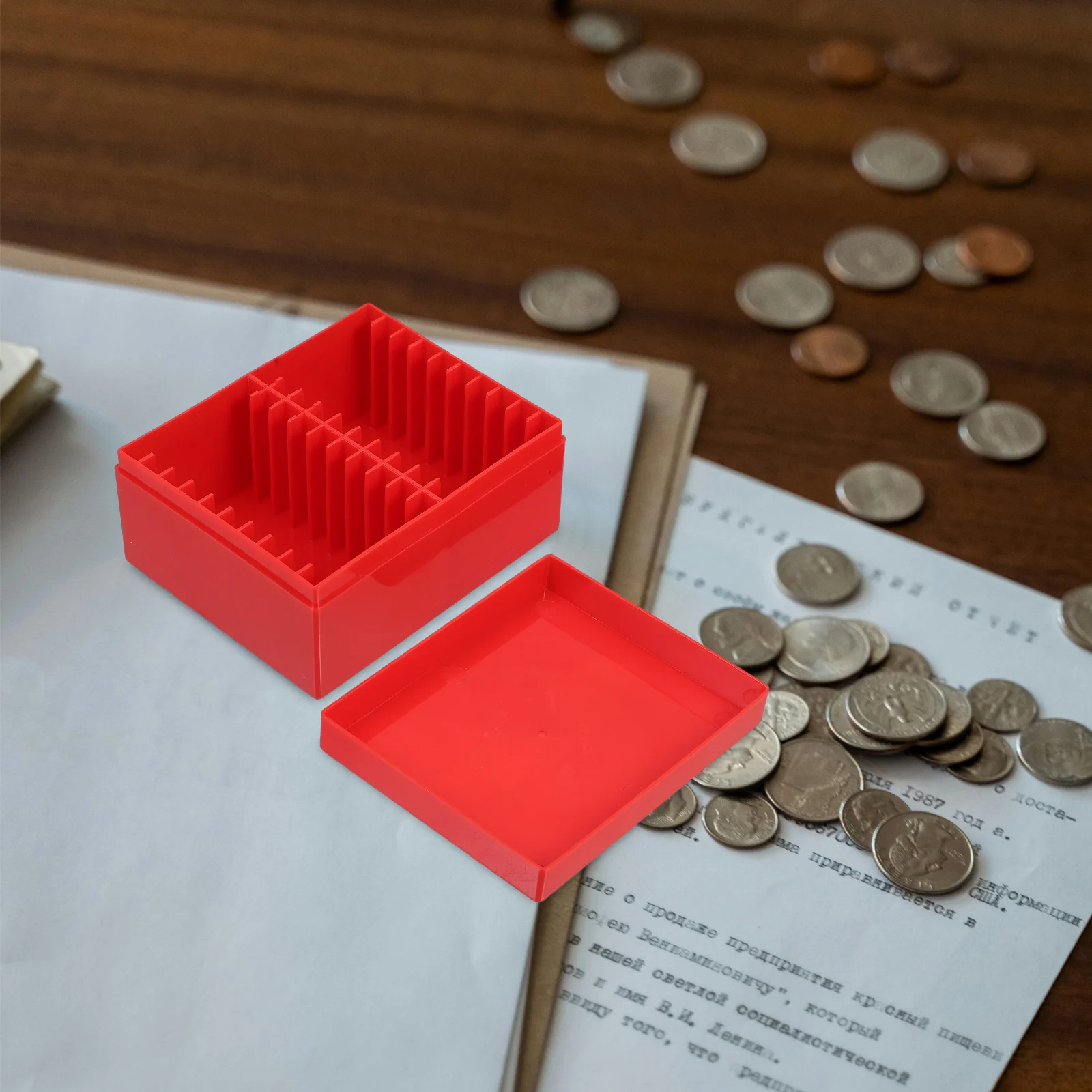 Red Plastic Holder Box Pc Material Compact Lightweight Key Jewelry Storage Organizer Travel Daily Use Coin Storage Case
Red Plastic Holder Box Pc Material Compact Lightweight Key Jewelry Storage Organizer Travel Daily Use Coin Storage Case