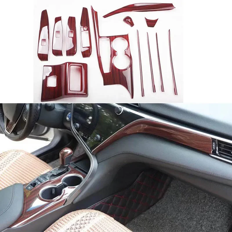 Для Toyota Camry 2018 2019, деревянная цветная ручка переключения передач, панель подъема окна, вентиляционная панель, аксессуары для стайлинга автомобилей
Для Toyota Camry 2018 2019, деревянная цветная ручка переключения передач, панель подъема окна, вентиляционная панель, аксессуары для стайлинга автомобилей
