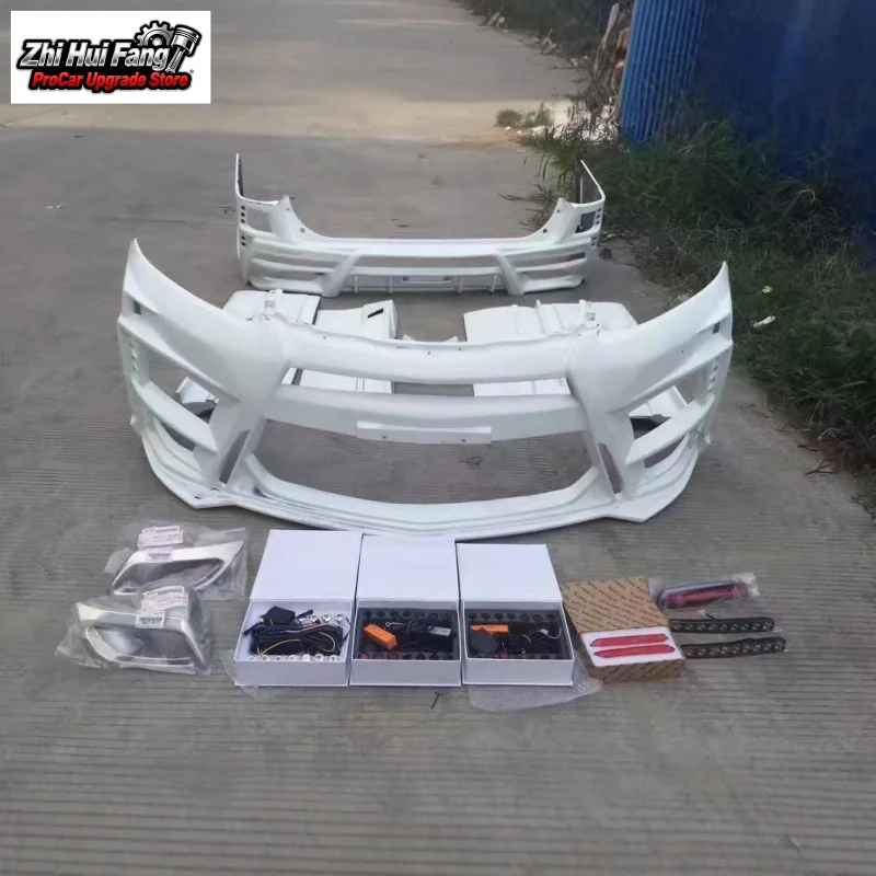 Подходит для Toyota Alphard 10-14 модифицированного обновления Black Pearl, полный комплект кузова, передний и задний бампер
Подходит для Toyota Alphard 10-14 модифицированного обновления Black Pearl, полный комплект кузова, передний и задний бампер