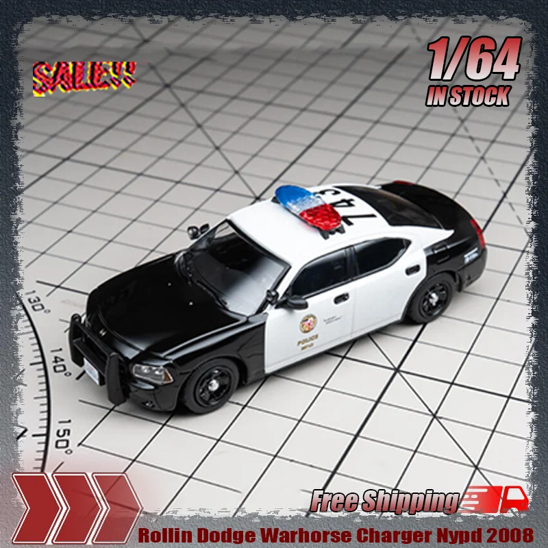 New In Stock Rollin 1:64 Dodge Warhorse Charger Nypd 2008 Simulation Alloy Miniature Die-Casting Car Model Customized Toys Gifts
New In Stock Rollin 1:64 Dodge Warhorse Charger Nypd 2008 Simulation Alloy Miniature Die-Casting Car Model Customized Toys Gifts
