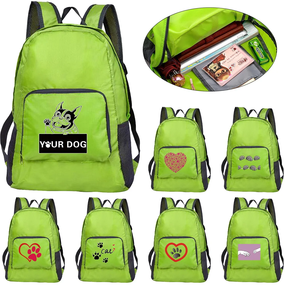 New Footprints Printed Folding Hiking Bag Ultra-light Outdoor Cycling Travel Backpack Portable Folding Backpack
New Footprints Printed Folding Hiking Bag Ultra-light Outdoor Cycling Travel Backpack Portable Folding Backpack