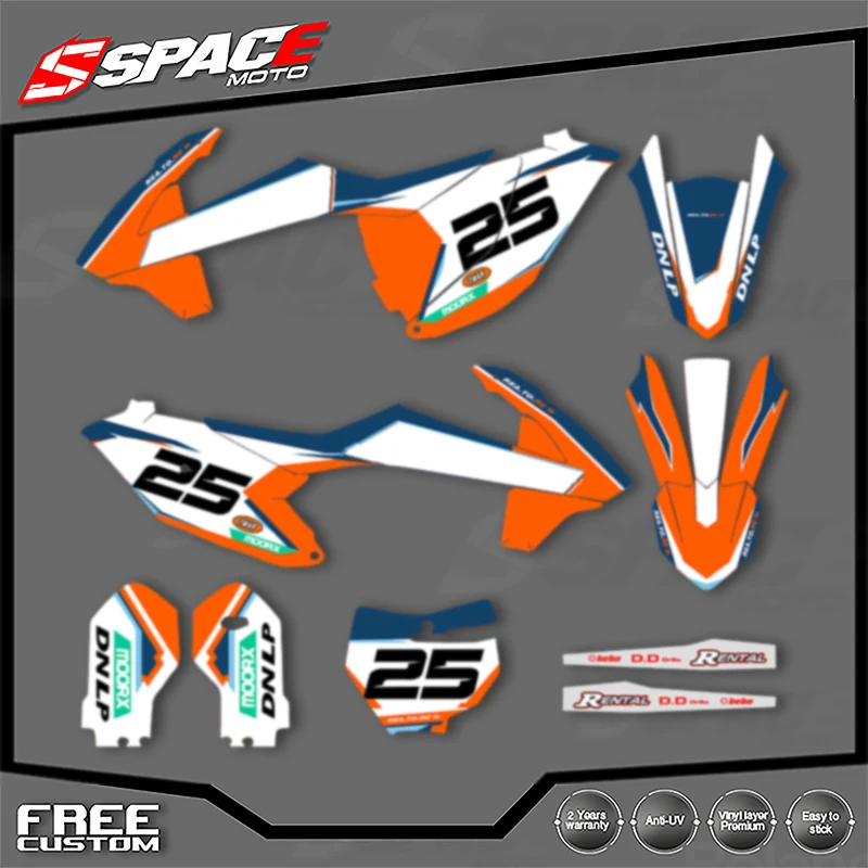SPACE индивидуальная мотоциклетная графическая фоновая наклейка для KTM SX SX85 2018 2019 2020 2021 2022 2023 2024 18-24 SX85 наборы наклеек 06
SPACE индивидуальная мотоциклетная графическая фоновая наклейка для KTM SX SX85 2018 2019 2020 2021 2022 2023 2024 18-24 SX85 наборы наклеек 06