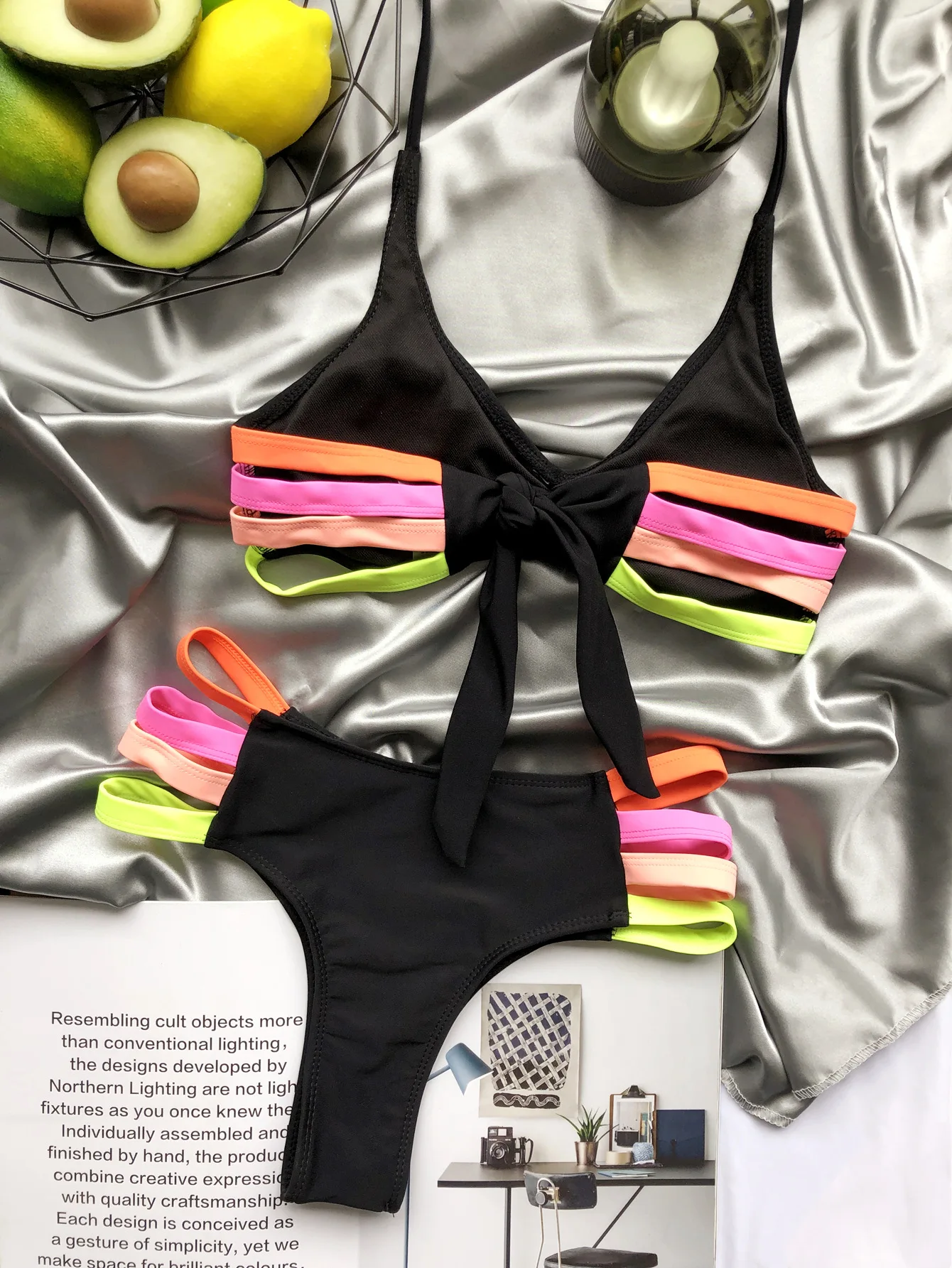Women's Swimsuit Sexy Split Bikini Plain Cloth Splicing Striped Swimsuit Swimwear Bandage Strip Beachwear
Women's Swimsuit Sexy Split Bikini Plain Cloth Splicing Striped Swimsuit Swimwear Bandage Strip Beachwear