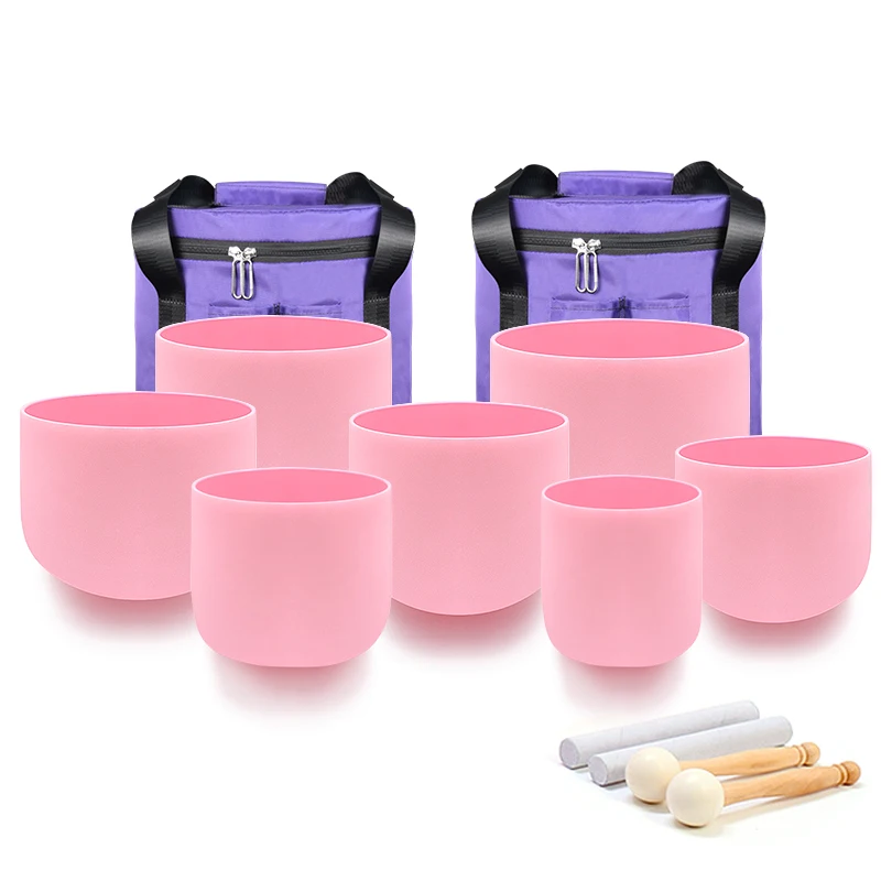 2025 Customized Singing Bowls Nice Pink Perfect Pich Chakra Notes Frosted Crystal Singing Bowl Set Of 7 Pieces Sounds Healing
2025 Customized Singing Bowls Nice Pink Perfect Pich Chakra Notes Frosted Crystal Singing Bowl Set Of 7 Pieces Sounds Healing