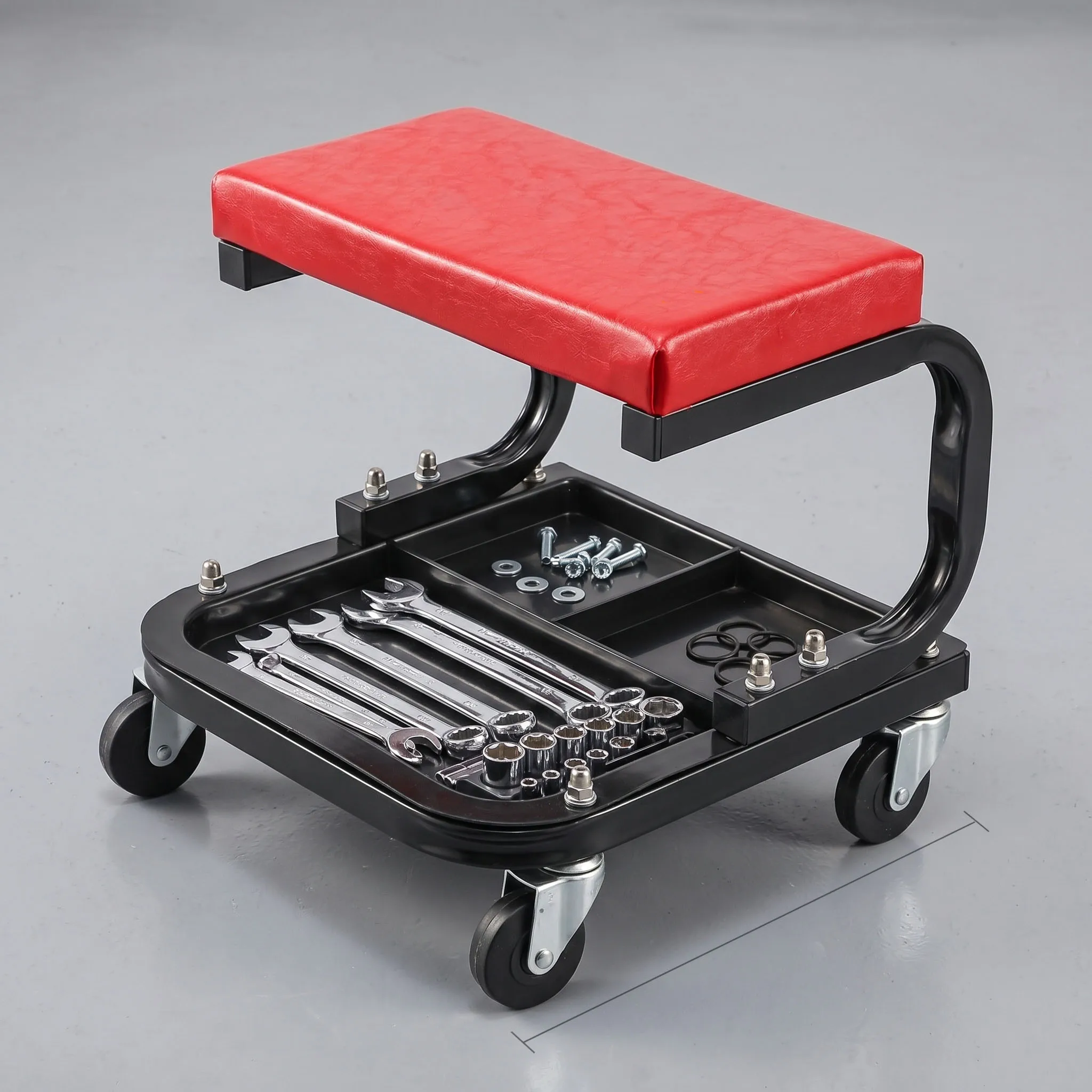 Universal Car Repair Stool with Tool Tray, Multifunctional Mobile U-Shaped Tool Stool / Square Stool
Universal Car Repair Stool with Tool Tray, Multifunctional Mobile U-Shaped Tool Stool / Square Stool