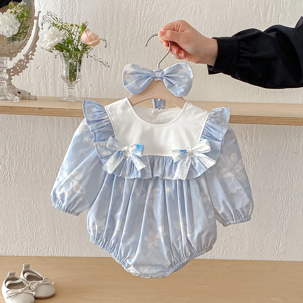 UNITIM Kids Baby Girl Rompers Flower Printed Newborn Girl Jumpsuits One-piece Spring Toddler Girl Bodysuits Little Girl Overalls
UNITIM Kids Baby Girl Rompers Flower Printed Newborn Girl Jumpsuits One-piece Spring Toddler Girl Bodysuits Little Girl Overalls