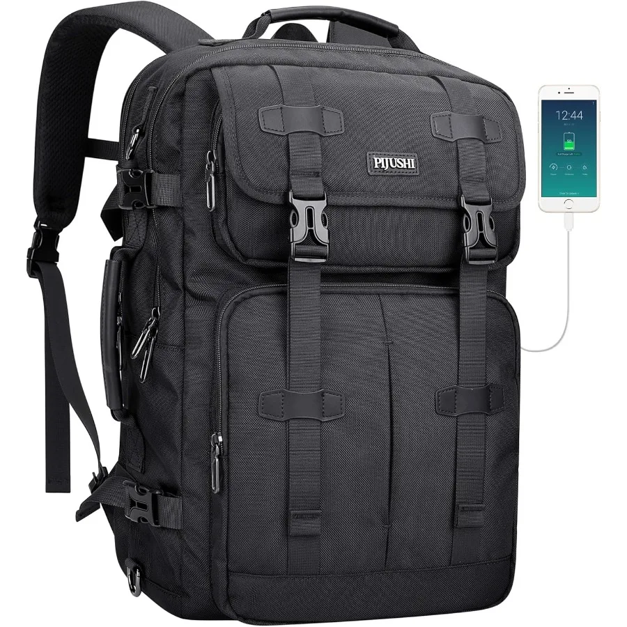 PIJUSHI Carry on Travel Backpack for Women Men Convertible Duffle Bag Flight Approved Luggage Backpack Fit 16 Inch Laptop PE053
PIJUSHI Carry on Travel Backpack for Women Men Convertible Duffle Bag Flight Approved Luggage Backpack Fit 16 Inch Laptop PE053