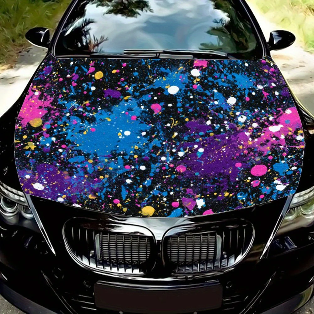 Splashing Ink Art Pattern Car Hood Sticker Durable Vinyl Film Scratch Resistant Hood Protector Gift Self-adhesive Anti Adhesive
Splashing Ink Art Pattern Car Hood Sticker Durable Vinyl Film Scratch Resistant Hood Protector Gift Self-adhesive Anti Adhesive