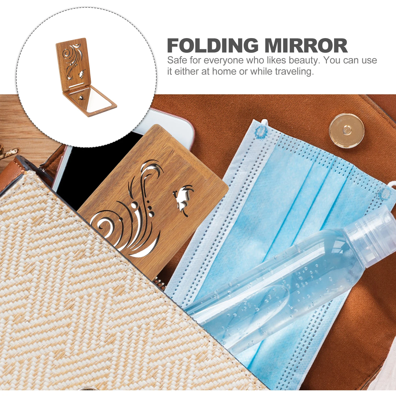Compact Mirror Vintage Bridal Pocket Vanity Small Makeup Mirrors Portable Travel Foldable Kitchen Accessories
Compact Mirror Vintage Bridal Pocket Vanity Small Makeup Mirrors Portable Travel Foldable Kitchen Accessories