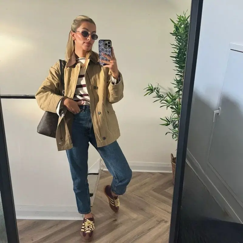 YENKYE Women Oversize Autumn Winter Warm Jacket Coat Long Sleeve Lapel Collar Streetwear Vintage Outerwear Female Outfits
YENKYE Women Oversize Autumn Winter Warm Jacket Coat Long Sleeve Lapel Collar Streetwear Vintage Outerwear Female Outfits