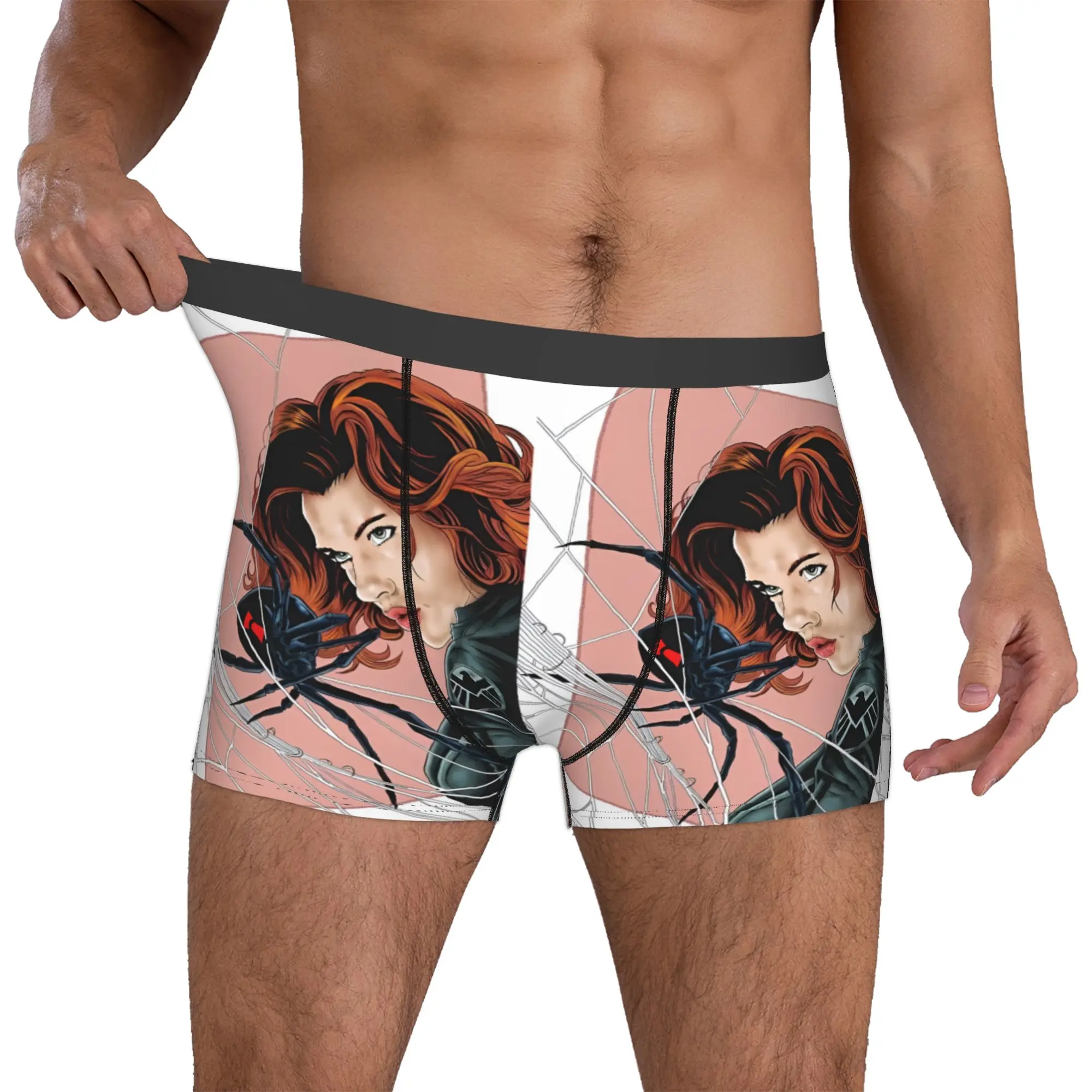 Custom Vintage Black Anime Widow Boxers Shorts Men's Briefs Underwear Fashion Underpants
Custom Vintage Black Anime Widow Boxers Shorts Men's Briefs Underwear Fashion Underpants