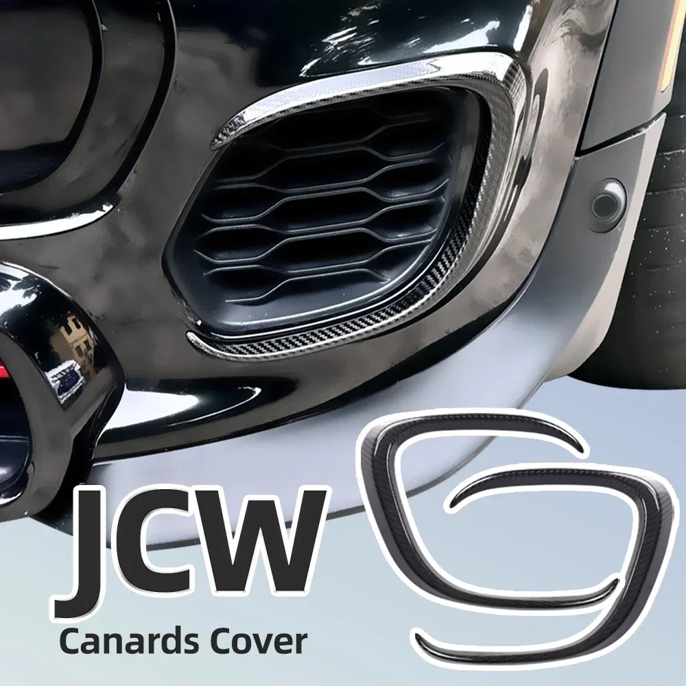 ABS Plastic Canards Stick-On Style Front Bumper Extension Trim - Decorative Parts for Mini Cooper JCW F55 F56 F57 (2014-2021)
ABS Plastic Canards Stick-On Style Front Bumper Extension Trim - Decorative Parts for Mini Cooper JCW F55 F56 F57 (2014-2021)