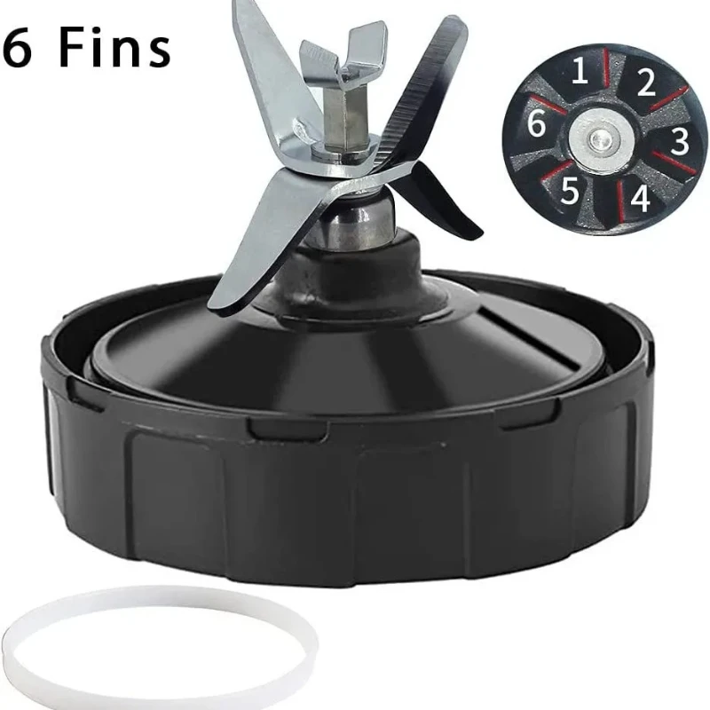 Nutri Ninja Blender 6Fins/7Fins Extractor Blades Replacement Part,Extractor Blade for Auto IQ BL682 BL480 BL640 NN102
Nutri Ninja Blender 6Fins/7Fins Extractor Blades Replacement Part,Extractor Blade for Auto IQ BL682 BL480 BL640 NN102