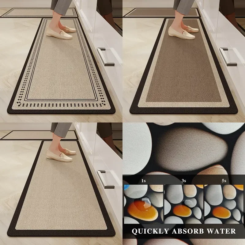 Carpet for Kitchen Long Rug Absorbent Floor Mat Non-Slip Washable Foor Mat Home Decoration Rugs Alfombras De Cocina שטיח
Carpet for Kitchen Long Rug Absorbent Floor Mat Non-Slip Washable Foor Mat Home Decoration Rugs Alfombras De Cocina שטיח