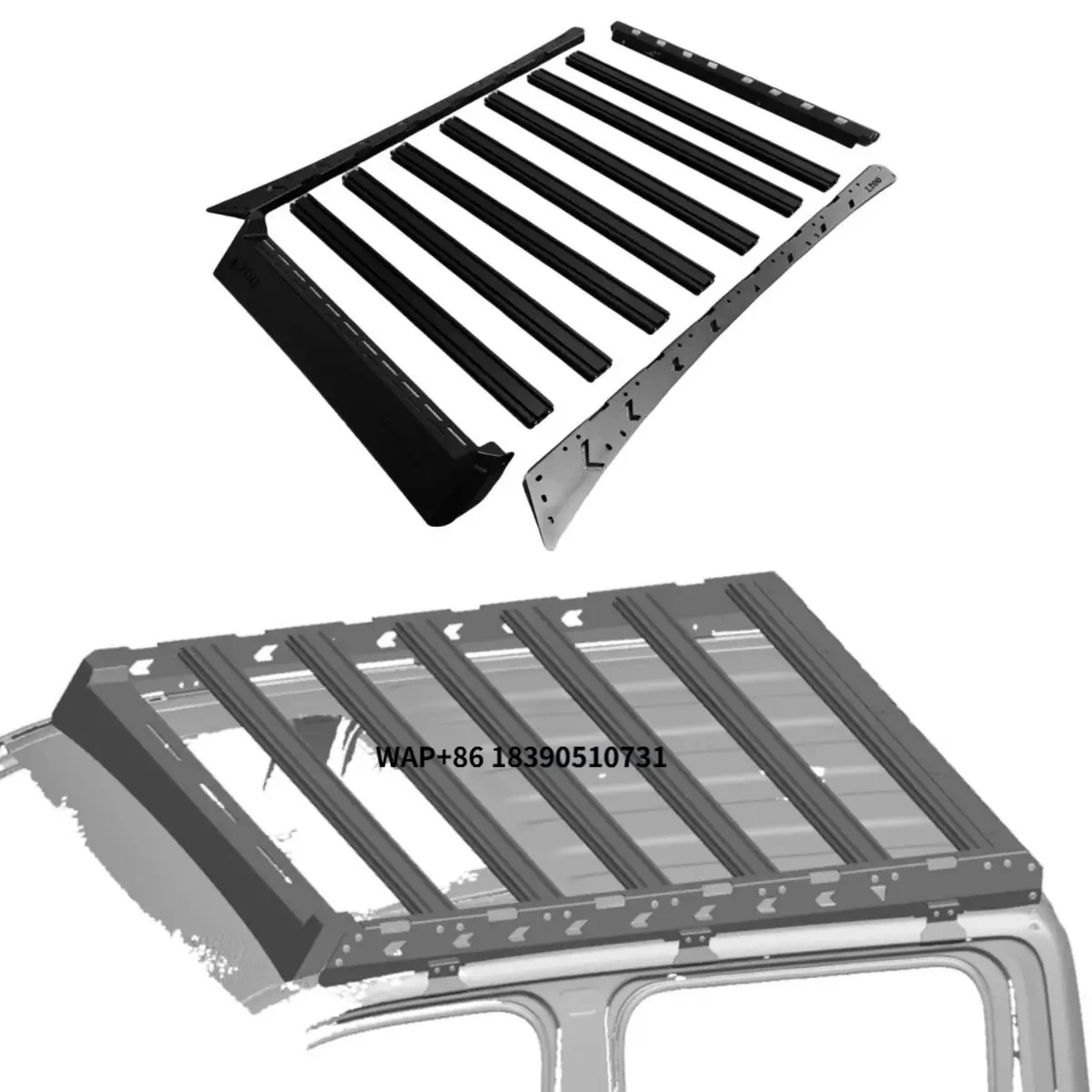 Factory Sell Roof Rack Aluminum Alloy Roof Platform Roof Basket for L200 Triton 2015-2023
Factory Sell Roof Rack Aluminum Alloy Roof Platform Roof Basket for L200 Triton 2015-2023