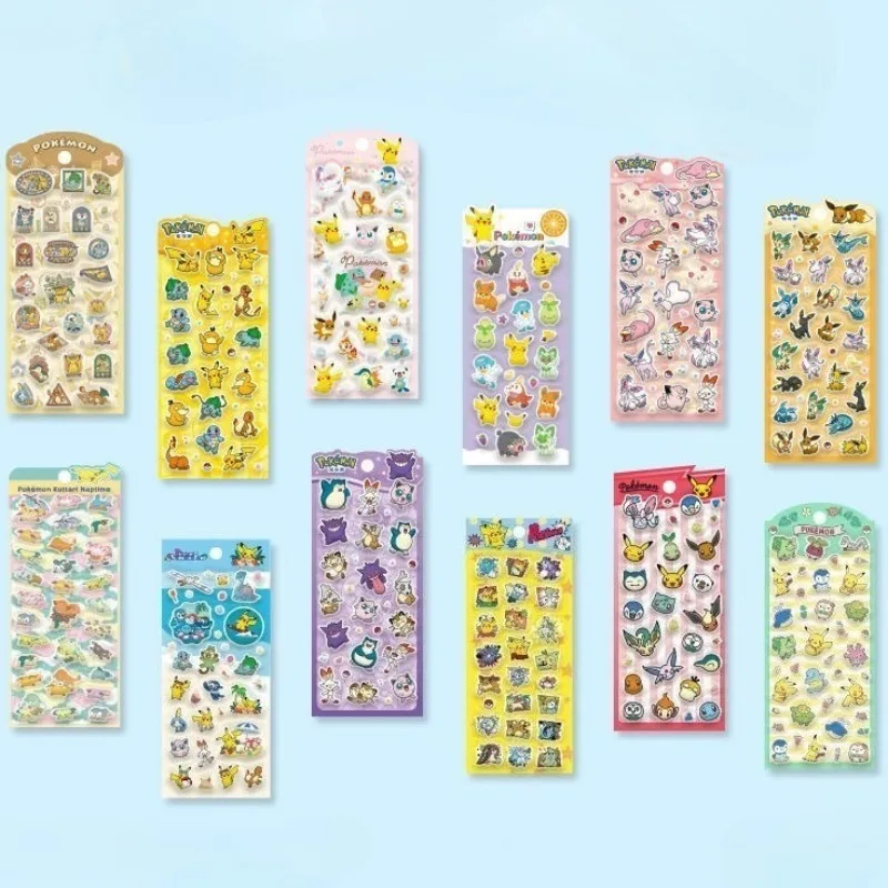 Pokémon Sticker Anime Cute Cartoon Three-dimensional Foam Stick Decoration Child Handmade Phone Case Notebook Ornament Gifts
Pokémon Sticker Anime Cute Cartoon Three-dimensional Foam Stick Decoration Child Handmade Phone Case Notebook Ornament Gifts