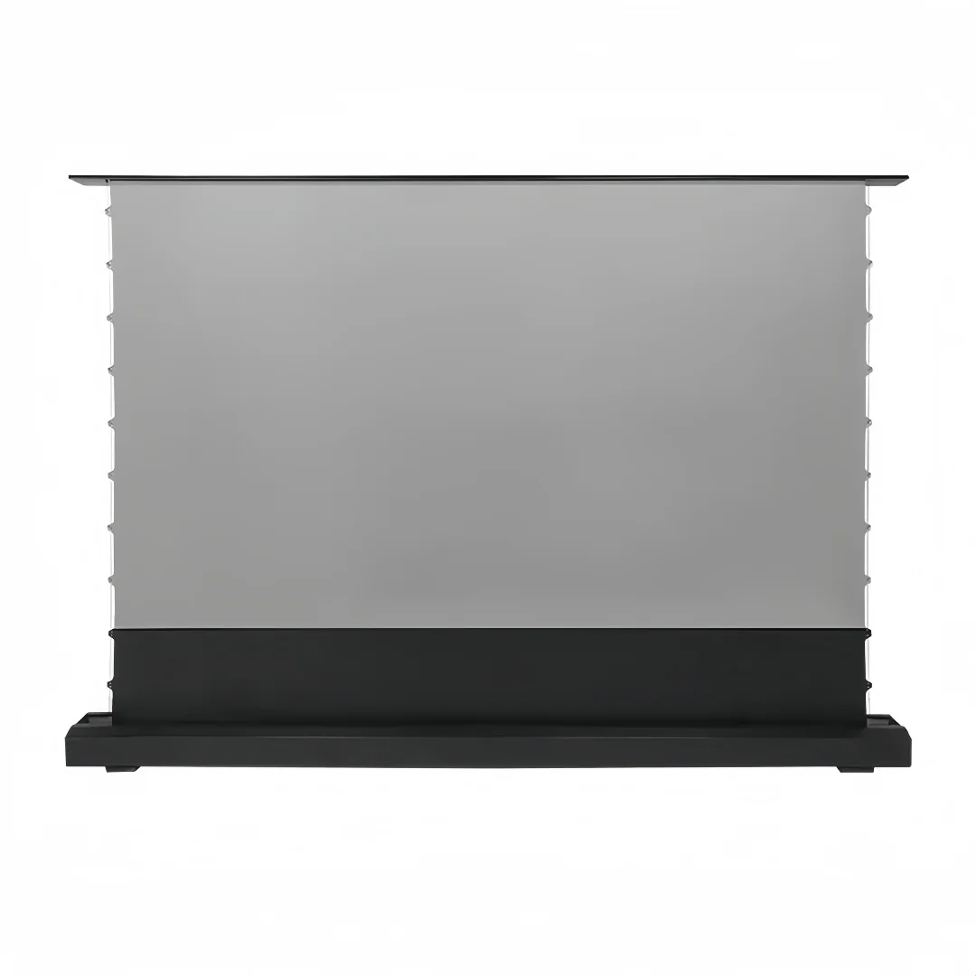 Hot Selling 100 Inch 150 Inch CLR PET Crystal CBSP Electric Tesion Floor-Rising Screen For UST Laser TV
Hot Selling 100 Inch 150 Inch CLR PET Crystal CBSP Electric Tesion Floor-Rising Screen For UST Laser TV