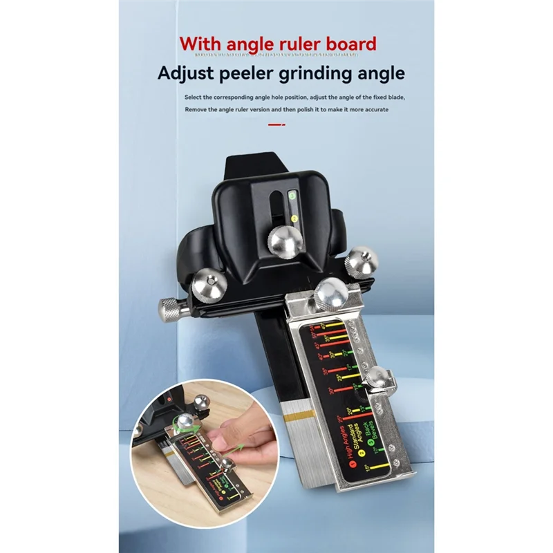 LICE-Adjustable Angle Sharpening Stand Quick Positioning Sharpening Fixture For Woodworking Chiseling And Planing
LICE-Adjustable Angle Sharpening Stand Quick Positioning Sharpening Fixture For Woodworking Chiseling And Planing