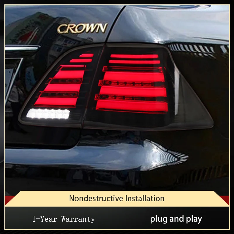Автомобильные фары для Toyota Crown, задний фонарь 2003-2009, автомобильная проекционная линза, динамические ДХО, сигнальные аксессуары для задних фар
Автомобильные фары для Toyota Crown, задний фонарь 2003-2009, автомобильная проекционная линза, динамические ДХО, сигнальные аксессуары для задних фар