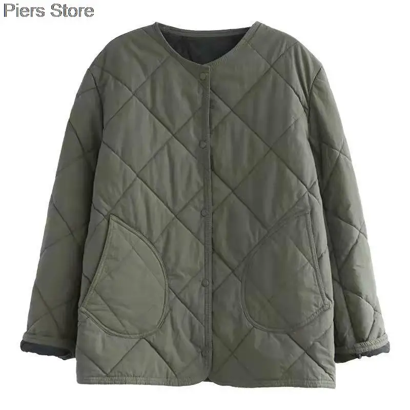 Women 2024 Fashion Lightweight long-sleeved cotton-padded clothes Vintage Long Sleeve Pockets Female Outerwear Chic Overshirt
Women 2024 Fashion Lightweight long-sleeved cotton-padded clothes Vintage Long Sleeve Pockets Female Outerwear Chic Overshirt