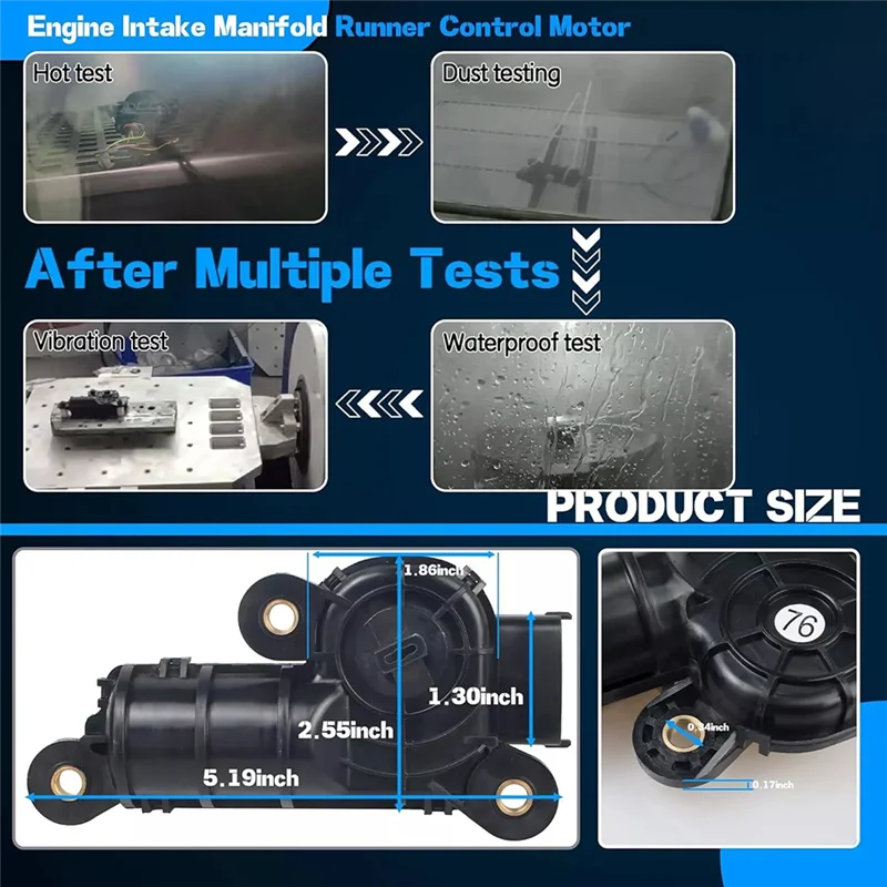 911-922 283232G300 Engine Intake Manifold Runner Control Motor For Hyundai Tucson 2010-2013
911-922 283232G300 Engine Intake Manifold Runner Control Motor For Hyundai Tucson 2010-2013