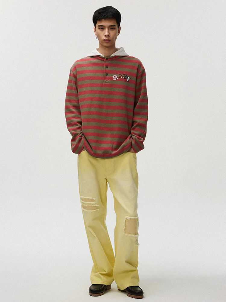 Randomevent Spring New Patchwork Jeans Yellow Casual Pants Men's Women's 25 Years Old Fashionable Comfortable Denim Trousers
Randomevent Spring New Patchwork Jeans Yellow Casual Pants Men's Women's 25 Years Old Fashionable Comfortable Denim Trousers
