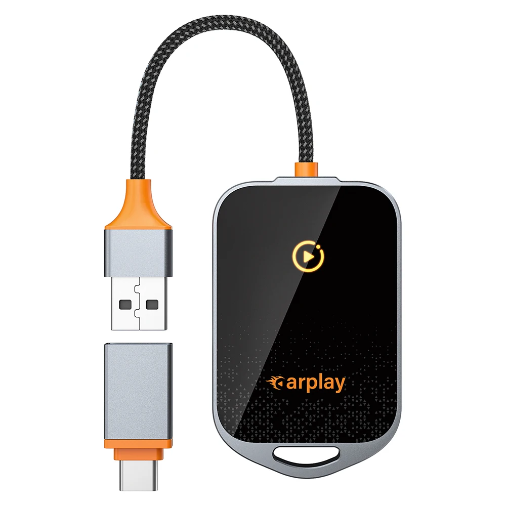 New 2in1 Mini Wireless CarPlay&Android Auto Wireless Adapter Smart Mini Box Dongle Bluetooth WiFi Fast Connect Plug ,for Car
New 2in1 Mini Wireless CarPlay&Android Auto Wireless Adapter Smart Mini Box Dongle Bluetooth WiFi Fast Connect Plug ,for Car