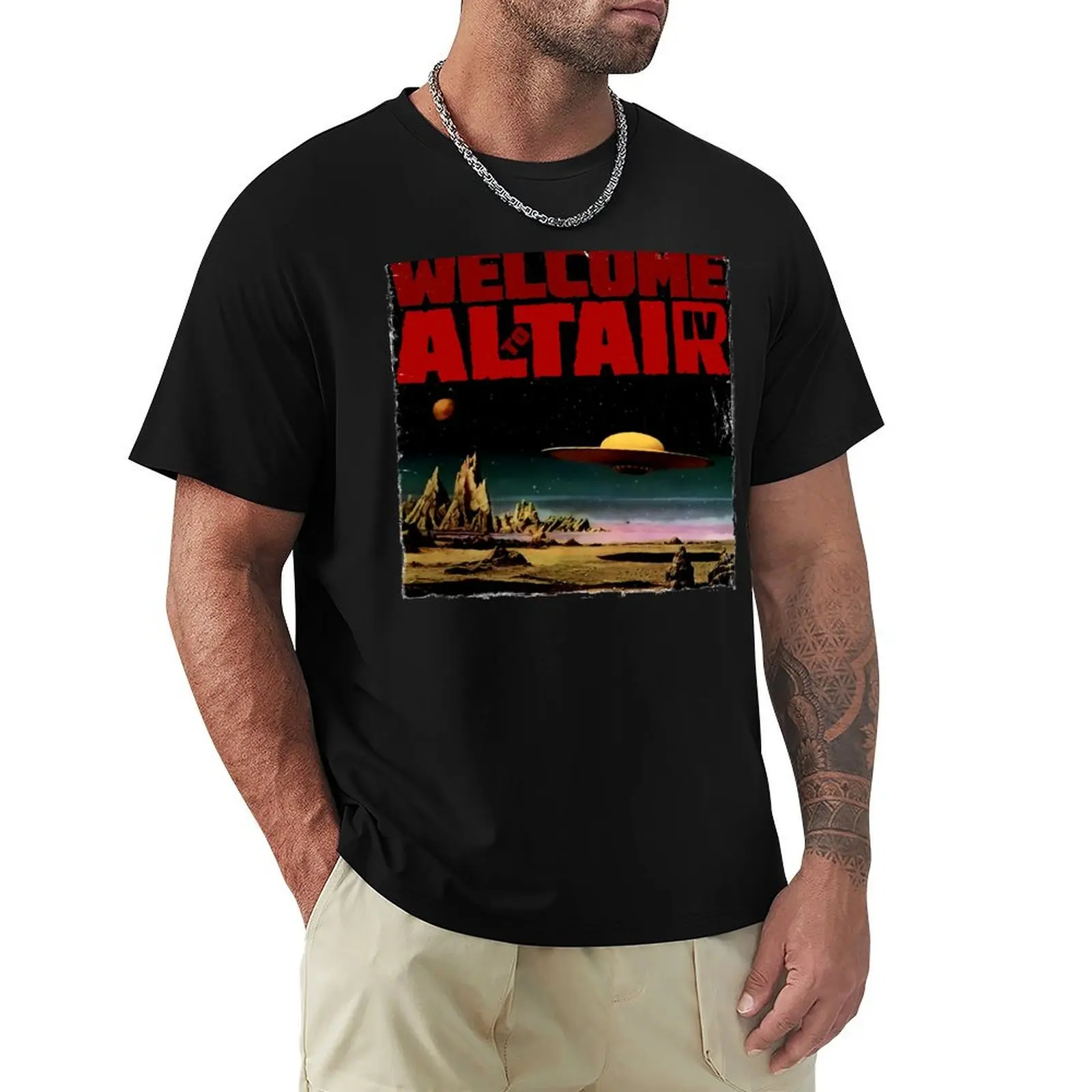 Altair IV... Welcome T-Shirt blacks customs design your own cotton graphic tees mens graphic t-shirts pack
Altair IV... Welcome T-Shirt blacks customs design your own cotton graphic tees mens graphic t-shirts pack
