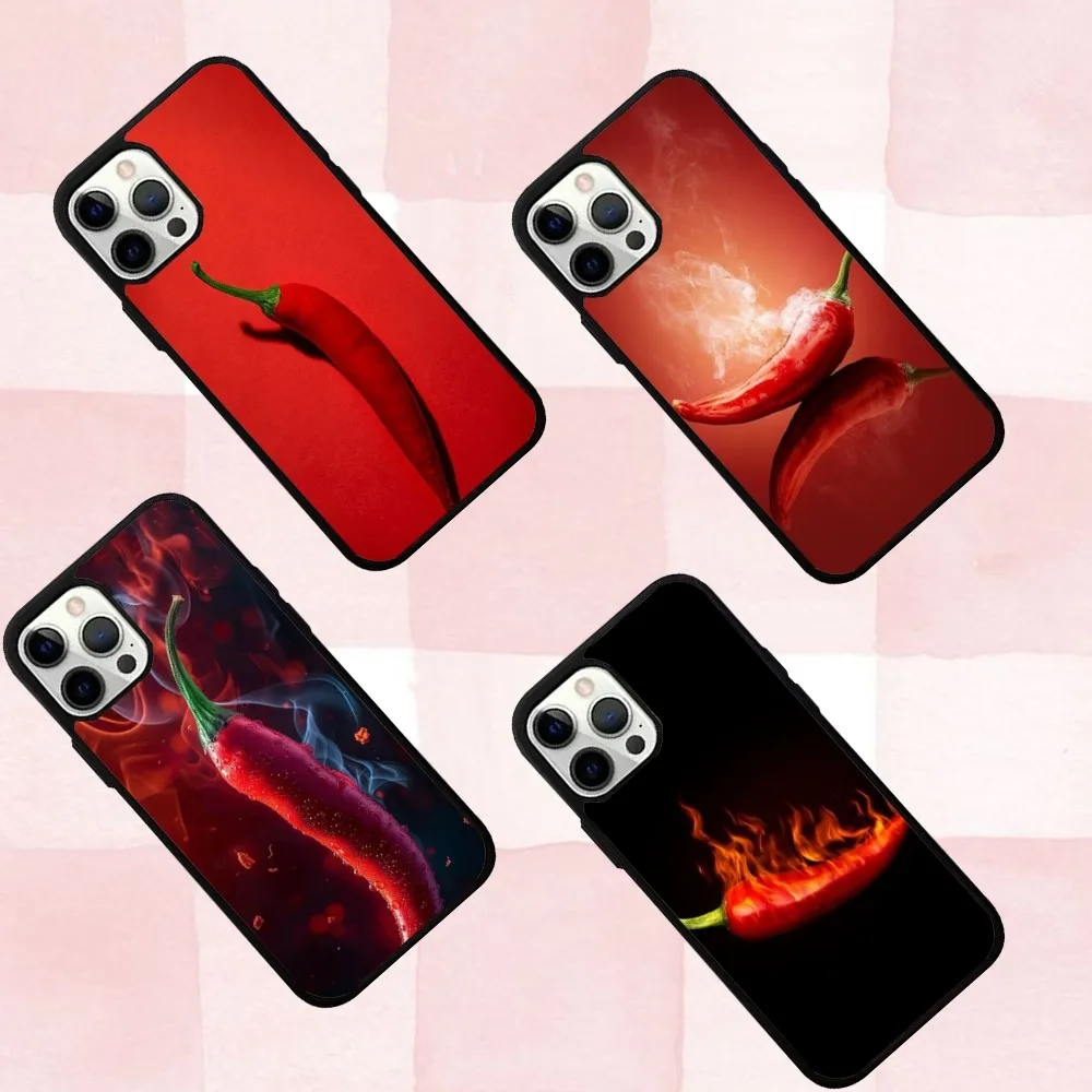 Red Chilli Phone Case For IPhone 16,se4,15,Pro,Max,Case 14,Plus,13,12,11 Magesafe Magnetic Wireless Charge Cover
Red Chilli Phone Case For IPhone 16,se4,15,Pro,Max,Case 14,Plus,13,12,11 Magesafe Magnetic Wireless Charge Cover