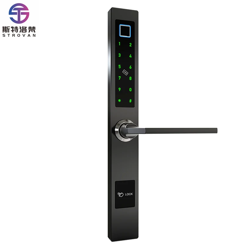 Automatic Waterproof Electronic Keyless Sliding Aluminum Fingerprint Door Lock Digital Sensor Cabinet Smart Home Door Lock
Automatic Waterproof Electronic Keyless Sliding Aluminum Fingerprint Door Lock Digital Sensor Cabinet Smart Home Door Lock