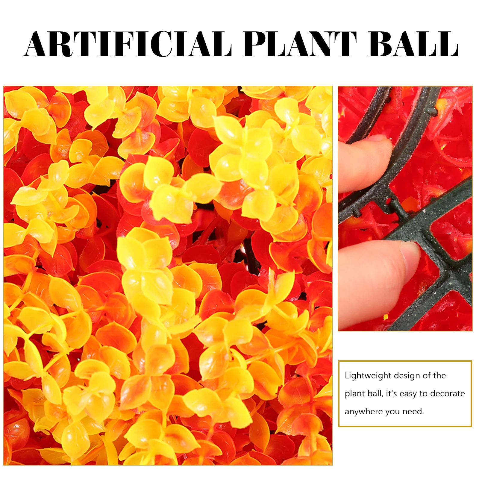 Simulated Eucalyptus Decorative Balls 25cm Orange Artificial Plant Topiary Grass Spheres Home Garden Accessories
Simulated Eucalyptus Decorative Balls 25cm Orange Artificial Plant Topiary Grass Spheres Home Garden Accessories
