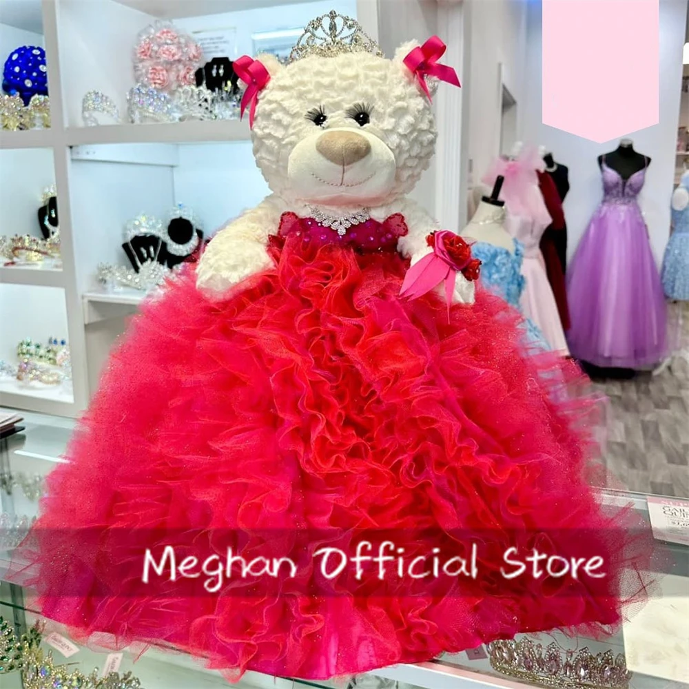 Pink Special Link Sweetheart Personalized Quinceanera Teddy Bear With Dresses Beaded Ruffles Mini Quinceanera Dress
Pink Special Link Sweetheart Personalized Quinceanera Teddy Bear With Dresses Beaded Ruffles Mini Quinceanera Dress