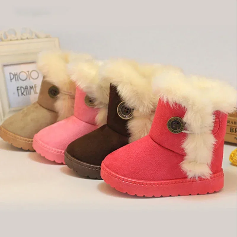 Classic Turned-over Baby Plush Children Boots for Boys Girls 2025 Artificial Fur High Top Keep Warm Kids Shoes Not Smooth
Classic Turned-over Baby Plush Children Boots for Boys Girls 2025 Artificial Fur High Top Keep Warm Kids Shoes Not Smooth