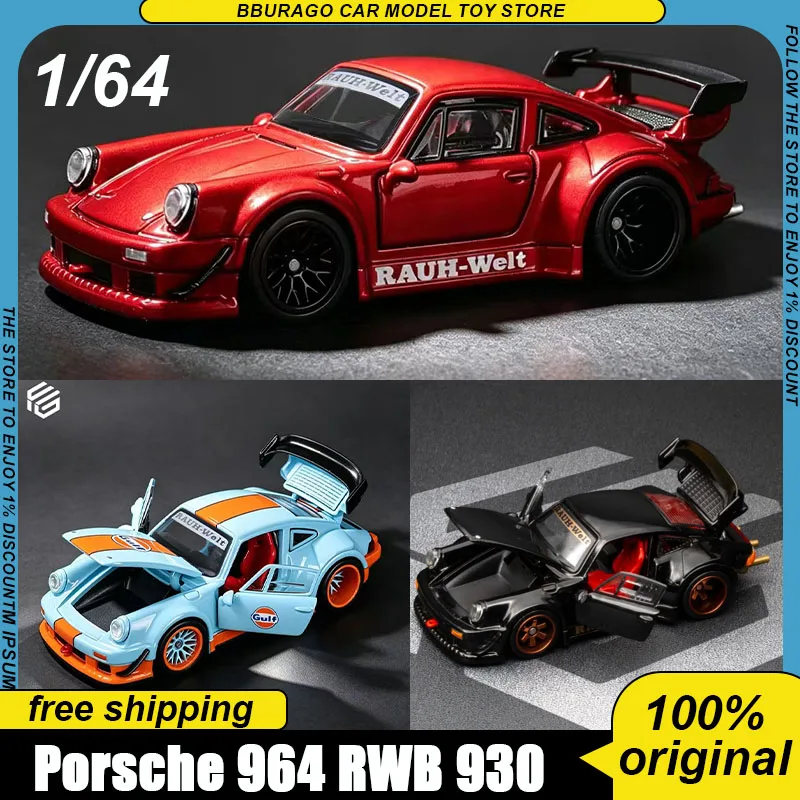 Pre-Sale Fg 1:64 Porsche 964 Rwb930 Four Openable Doors Widebody Alloy Car Static Display Model Toys Gifts Kids Sports Car Boy
Pre-Sale Fg 1:64 Porsche 964 Rwb930 Four Openable Doors Widebody Alloy Car Static Display Model Toys Gifts Kids Sports Car Boy