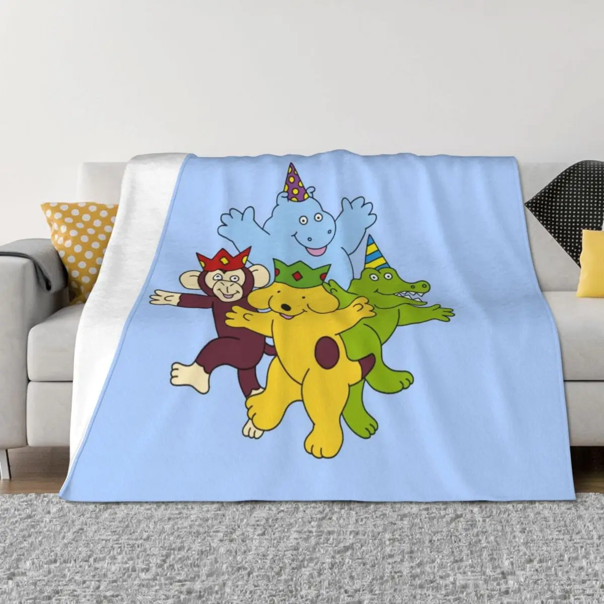 Spot the dog and friends Throw Blanket Quilt heavy to sleep Thin christmas decoration Blankets
Spot the dog and friends Throw Blanket Quilt heavy to sleep Thin christmas decoration Blankets