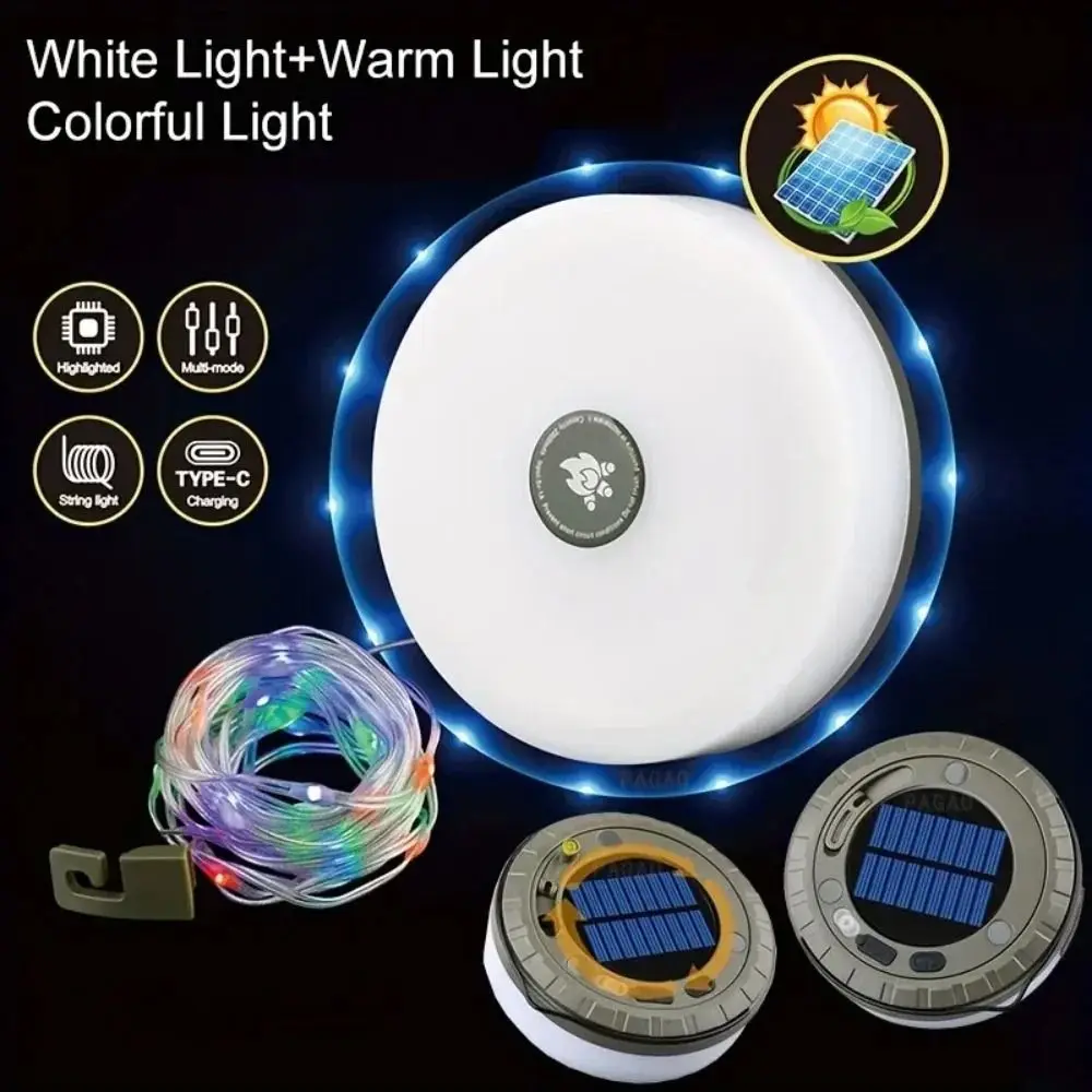 Solar Powered Outdoor Solar Lights 10M String Lights with Hook Solar String Lights Multifunctional High Quality Tent Light
Solar Powered Outdoor Solar Lights 10M String Lights with Hook Solar String Lights Multifunctional High Quality Tent Light