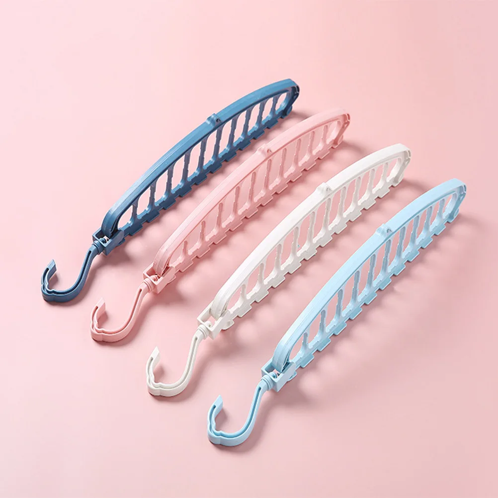 2Pcs Rotatable Clothes Drying Hangers Folding Storage Rack 9-Hook Light Blue Anti-Slip Organizer for Apartment Home
2Pcs Rotatable Clothes Drying Hangers Folding Storage Rack 9-Hook Light Blue Anti-Slip Organizer for Apartment Home