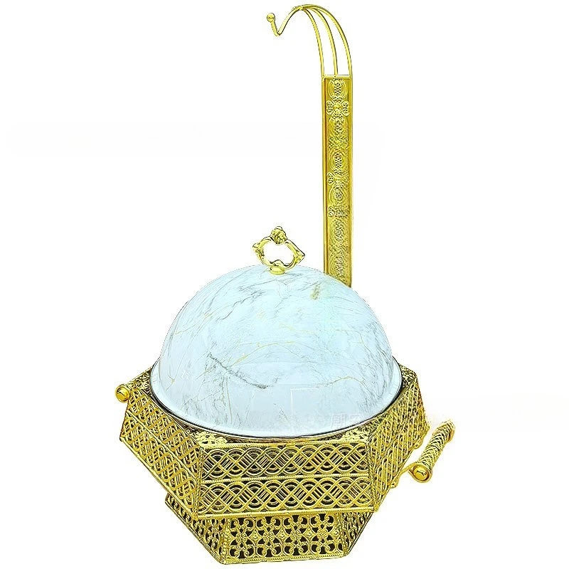 Golden buffet stove, hotel wedding insulation buffet stove, cross-border hot-selling alcohol stove
Golden buffet stove, hotel wedding insulation buffet stove, cross-border hot-selling alcohol stove