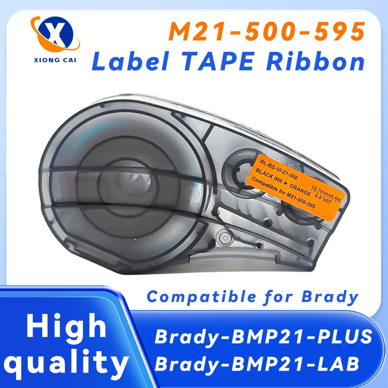 Self-adhesive Vinyl Label Multicolor 12.7mmx6.4m(0.5"x21') Compatible BRADY BMP21 PLUS Printer - M21-500-595 for M21 500 595
Self-adhesive Vinyl Label Multicolor 12.7mmx6.4m(0.5"x21') Compatible BRADY BMP21 PLUS Printer - M21-500-595 for M21 500 595