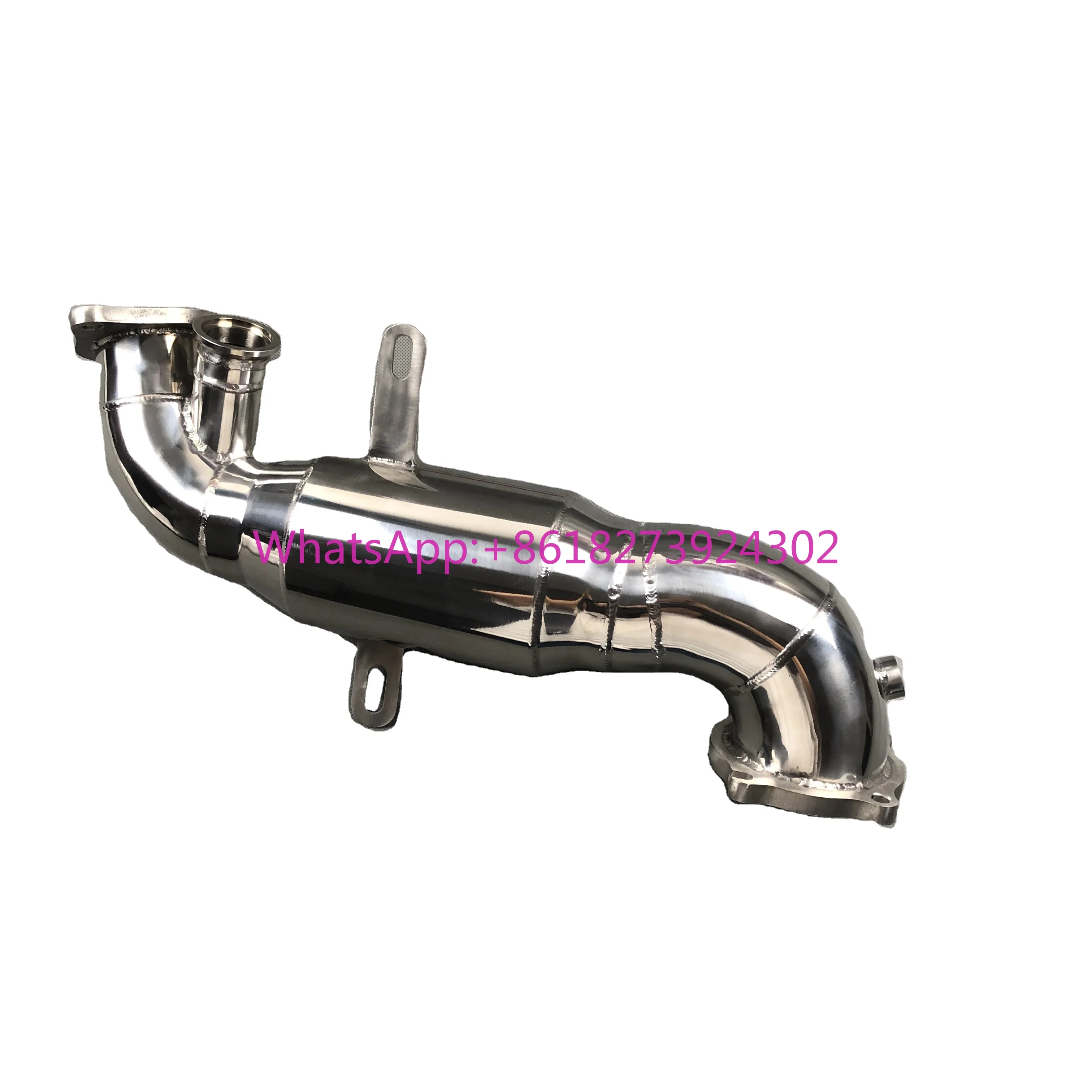 304 Stainless Steel Exhaust Downpipe for Alfa Romeo Giulia 200P/280P 2.0T 2017+ Downpipe
304 Stainless Steel Exhaust Downpipe for Alfa Romeo Giulia 200P/280P 2.0T 2017+ Downpipe