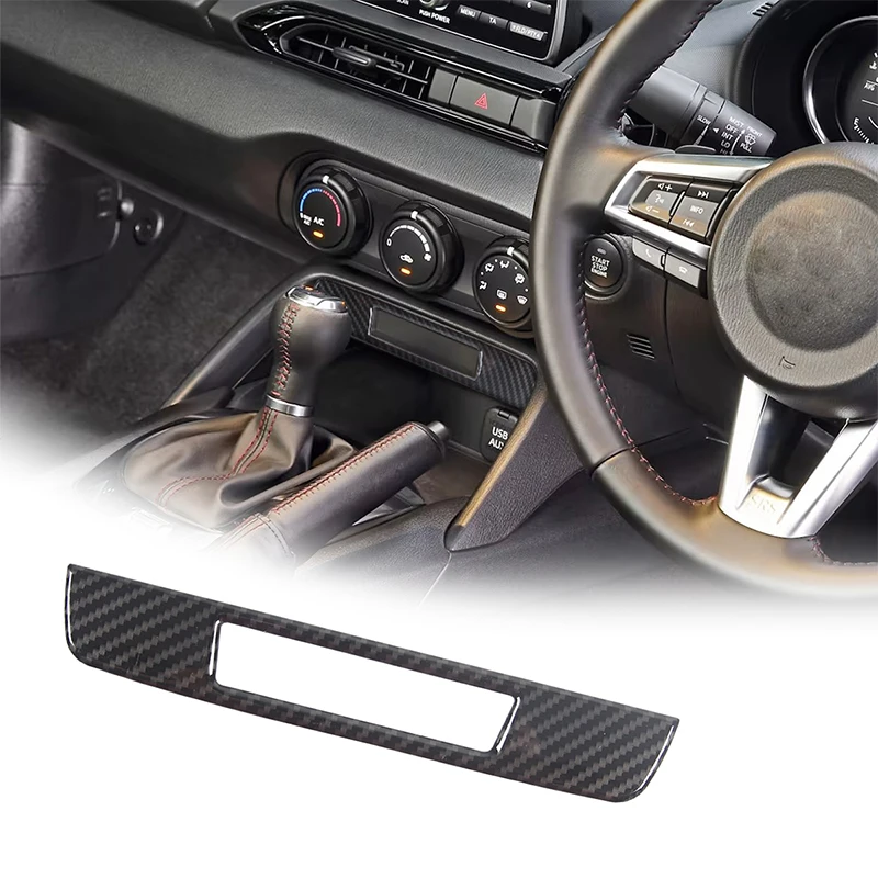 For Mazda MX-5 2016-2023 ABS Carbon Fiber Car Central Control Seat Belt Indicator Light Decorative Frame Trim Stickers
For Mazda MX-5 2016-2023 ABS Carbon Fiber Car Central Control Seat Belt Indicator Light Decorative Frame Trim Stickers