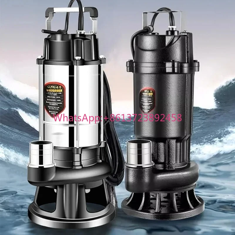 Suitable for Cutting Sewage Pump 220V Feces Mud Sewage Small Household Submersible Septic Tank Pumping Machine
Suitable for Cutting Sewage Pump 220V Feces Mud Sewage Small Household Submersible Septic Tank Pumping Machine